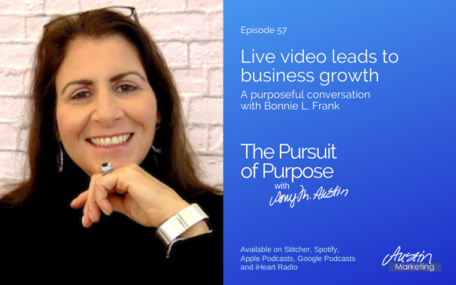 Live video leads to business growth with Bonnie L. Frank