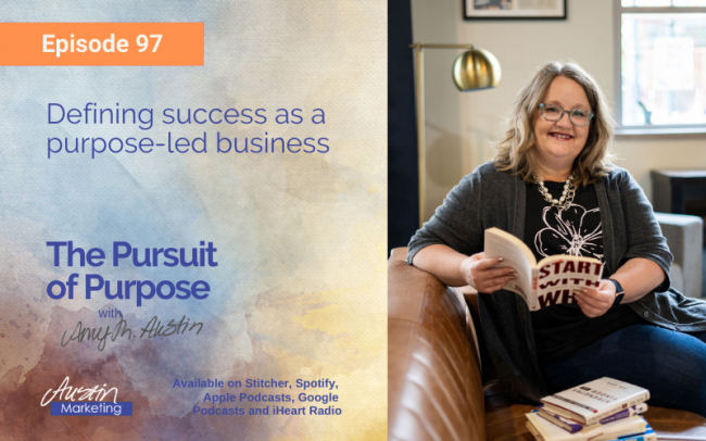 Defining success as a purpose-led business